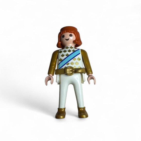 Lot of 4 Playmobil Figures and 1 Lego Castle Horse - Picture 3 of 7